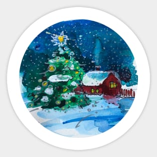 Christmas stars Sticker